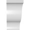 Ekena Millwork 3-in. W x 6-in. D x 6-in. H Funston Architectural Grade PVC Knee Brace BRCP03X06X06FST - alternate 4